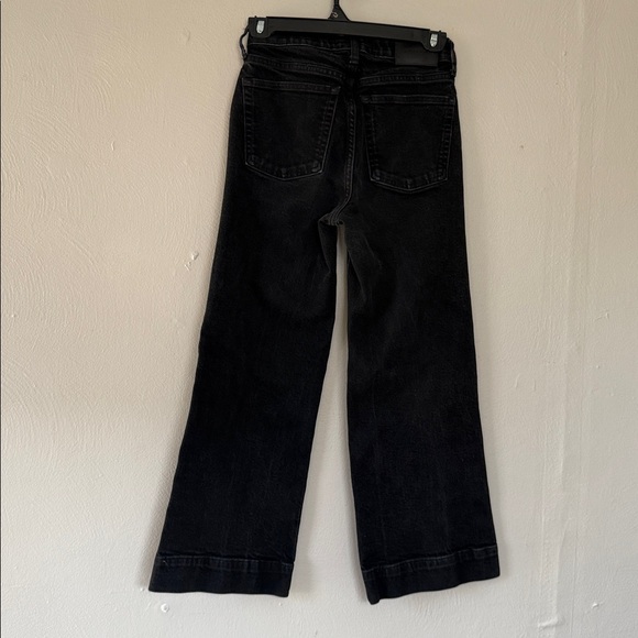 Everlane black The Wide Leg Jeans 24 ankle - Picture 6 of 6